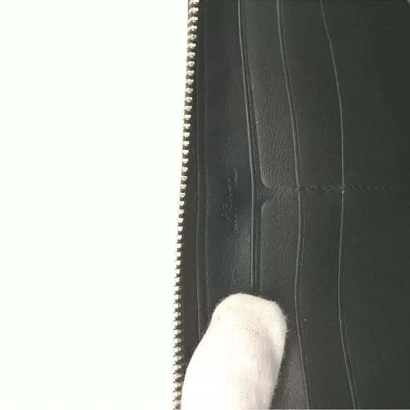 Fendi Black and Silver Monster Snake Wallet - Picture 8 of 8